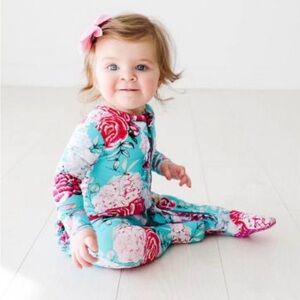 Posh Peanut Eloise Footie
Ruffled Zippered One Piece